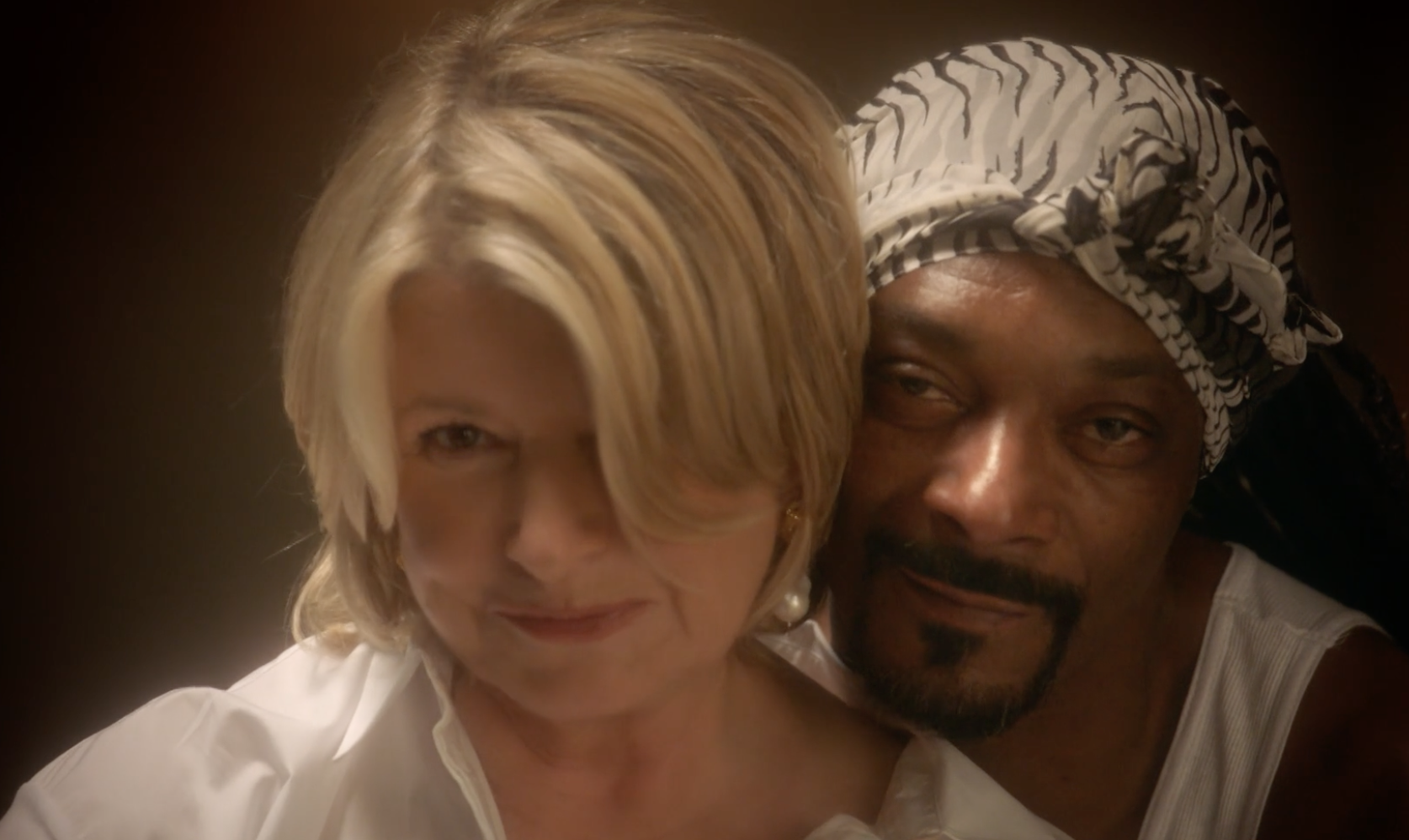 Martha Stewart and Snoop Dogg together